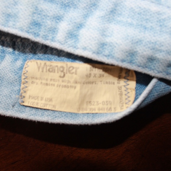 Vintage Wrangler jeans size 40wX30l - Picture 2 of 3